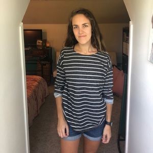 H&M Divided Striped Tee